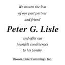 BROWN, LISLE/CUMMINGS, INC.